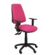 Silla Elche sincro similpiel rosa con brazo regulable